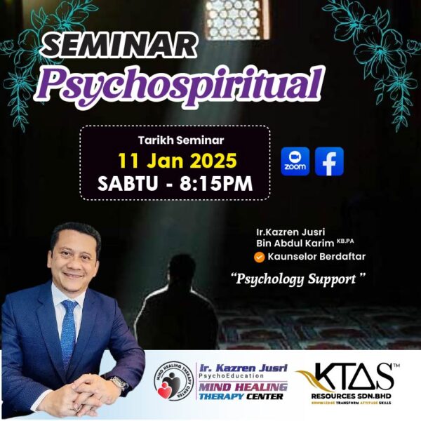 Seminar Psychotherapy & Psychospiritual – Pakej Individu - Image 3