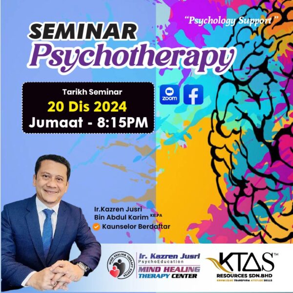 Seminar Psychotherapy & Psychospiritual – Pakej Individu - Image 2